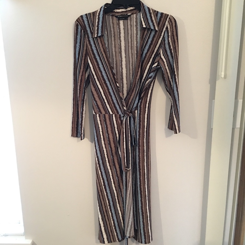 BCBG Wrap Dress BCBGMaxAzria